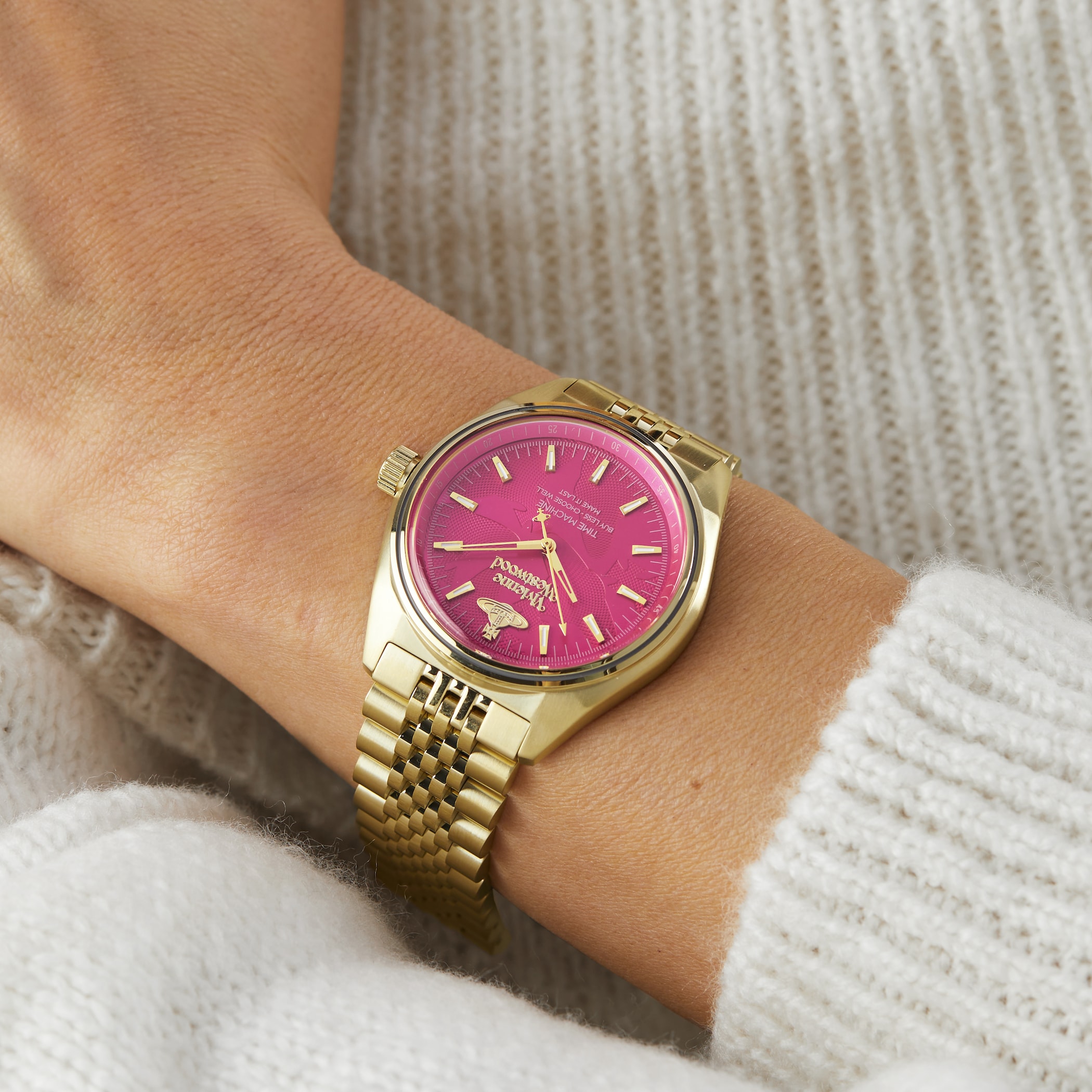 Vivienne Westwood Sydenham 45mm Ladies Watch - Pink Vivienne Westwood Sydenham 45mm Ladies Watch - Pink