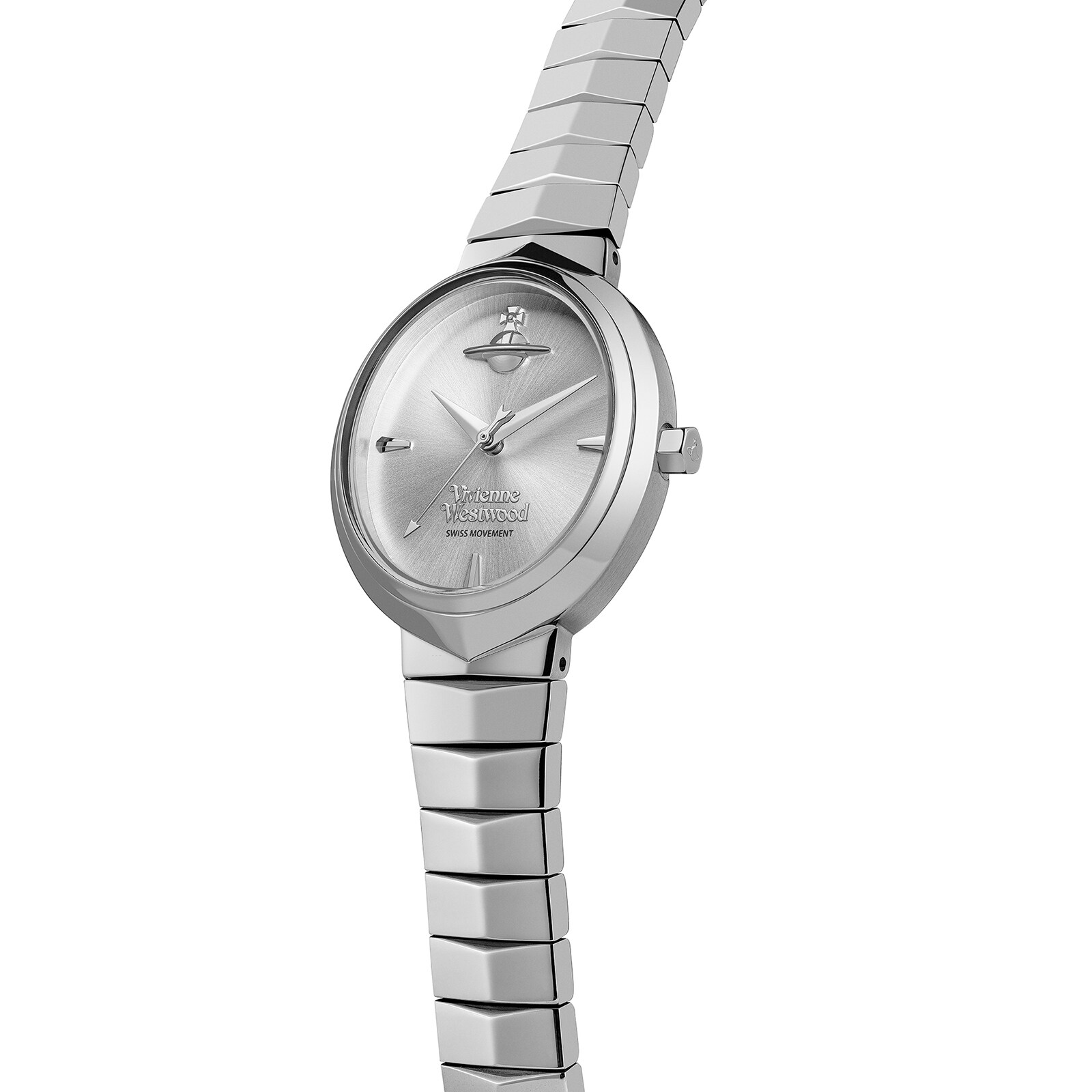 Vivienne Westwood Armour 28mm Ladies Watch Silver