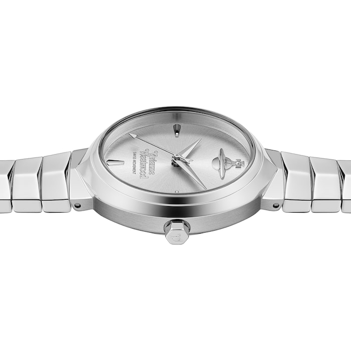 Vivienne Westwood Armour 28mm Ladies Watch Silver