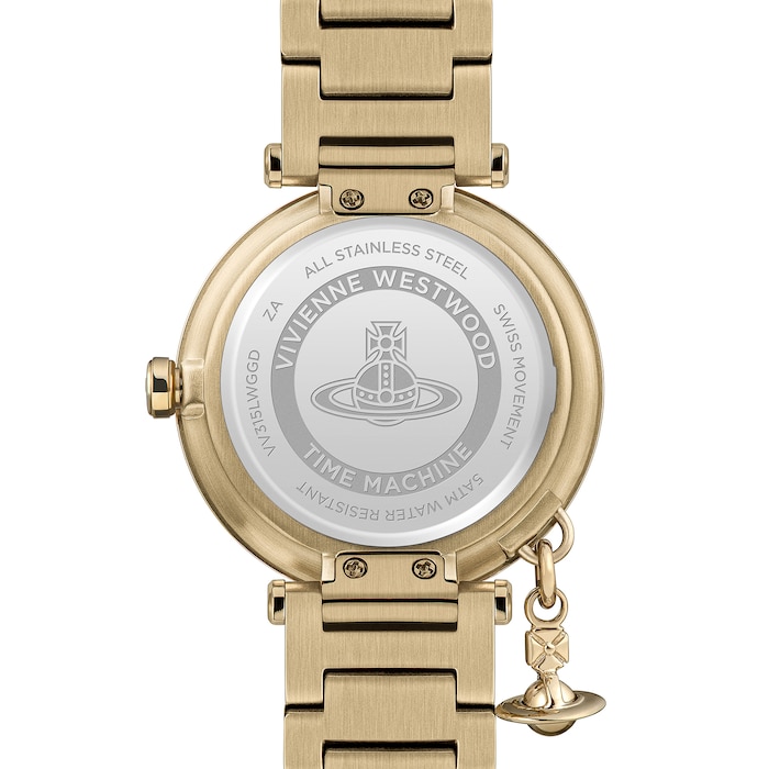 Vivienne Westwood Orb Logomania 32mm Ladies Champagne