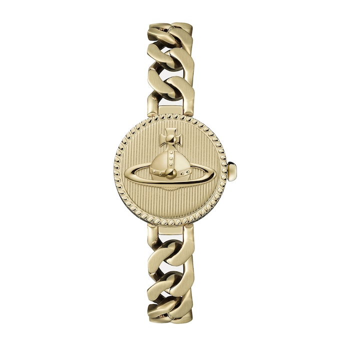 Vivienne Westwood Orb Button 25mm Ladies Watch Gold