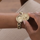 Vivienne Westwood Orb Button 25mm Ladies Watch Gold