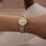Vivienne Westwood Orb Button 25mm Ladies Watch Gold