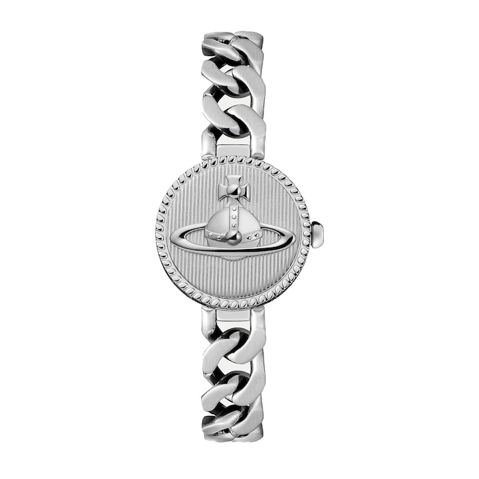 Vivienne Westwood Orb Button 25mm Ladies Watch Silver