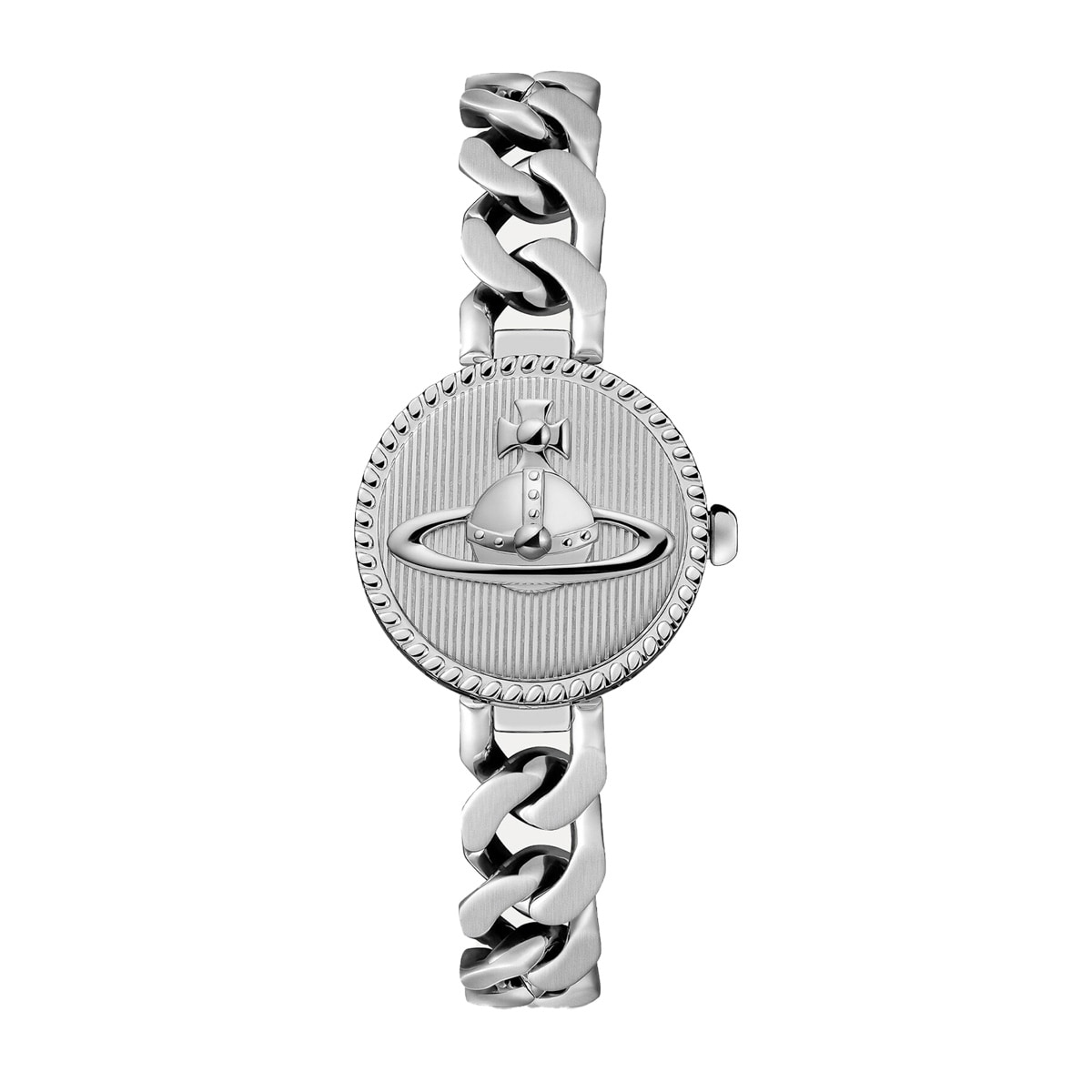 Vivienne Westwood Orb Button 25mm Ladies Watch Silver Vivienne Westwood Orb Button 25mm Ladies Watch Silver