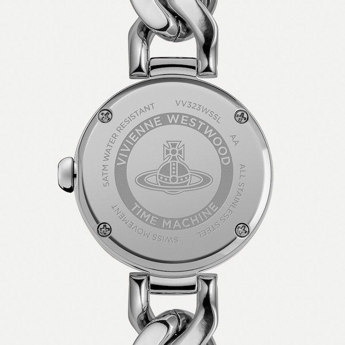 Vivienne Westwood Orb Button 25mm Ladies Watch Silver