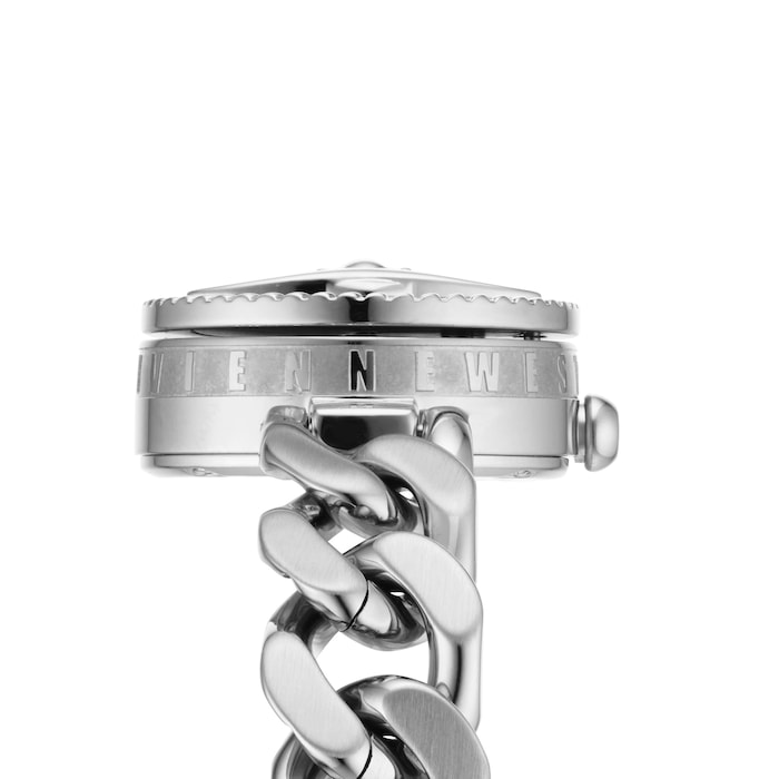 Vivienne Westwood Orb Button 25mm Ladies Watch Silver