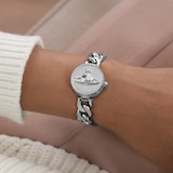 Vivienne Westwood Orb Button 25mm Ladies Watch Silver