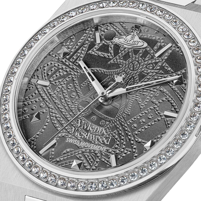 Vivienne Westwood Charterhouse 34mm Ladies Watch - Silver