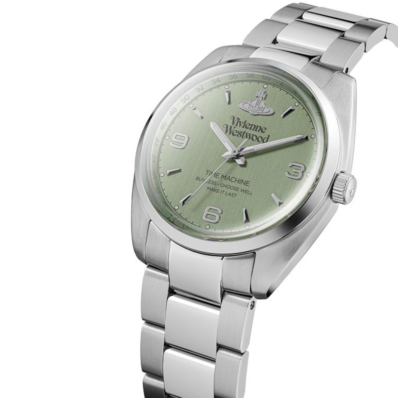 Green vivienne westwood watch hot sale