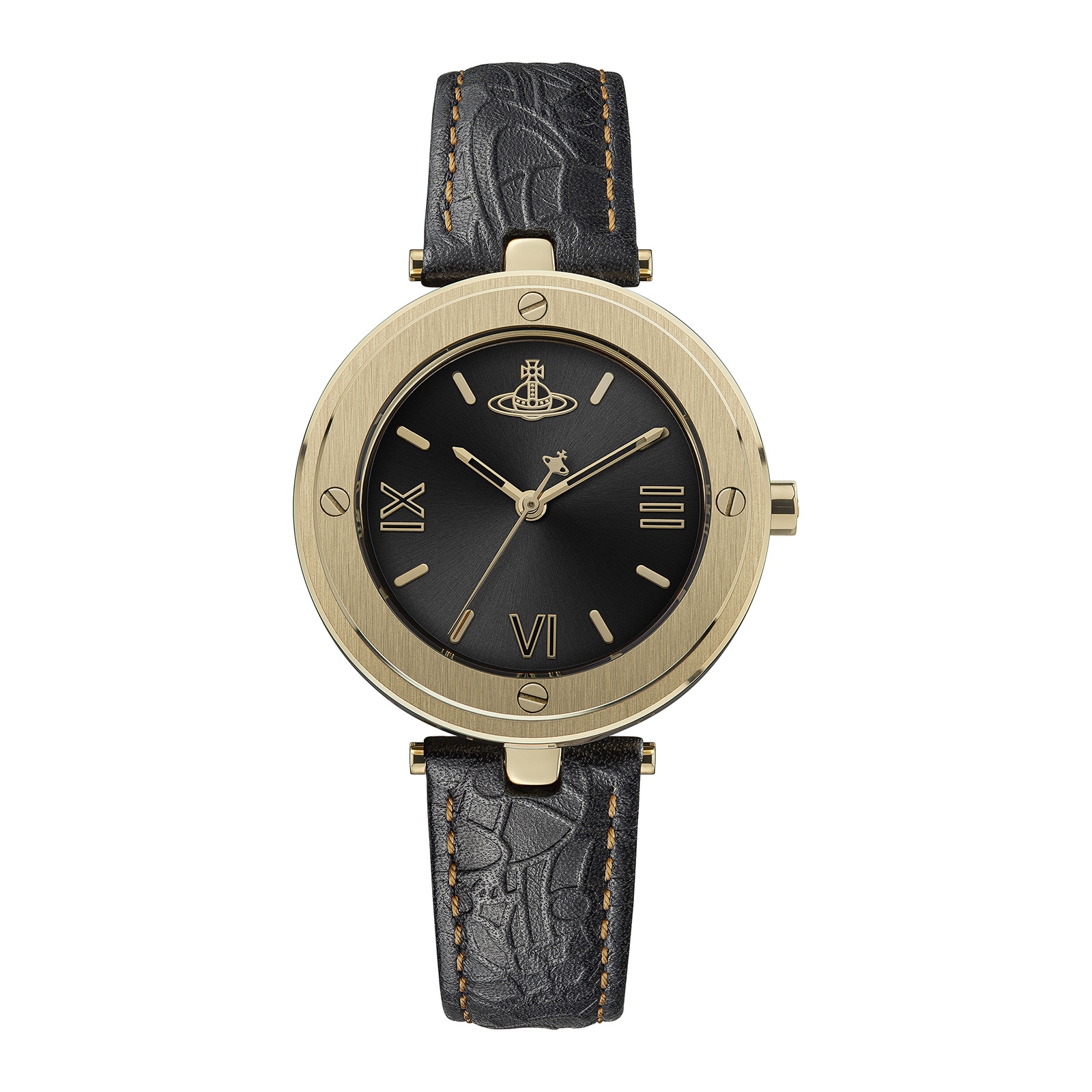 Vivienne Westwood Whitehall Ladies Watch Black 34mm