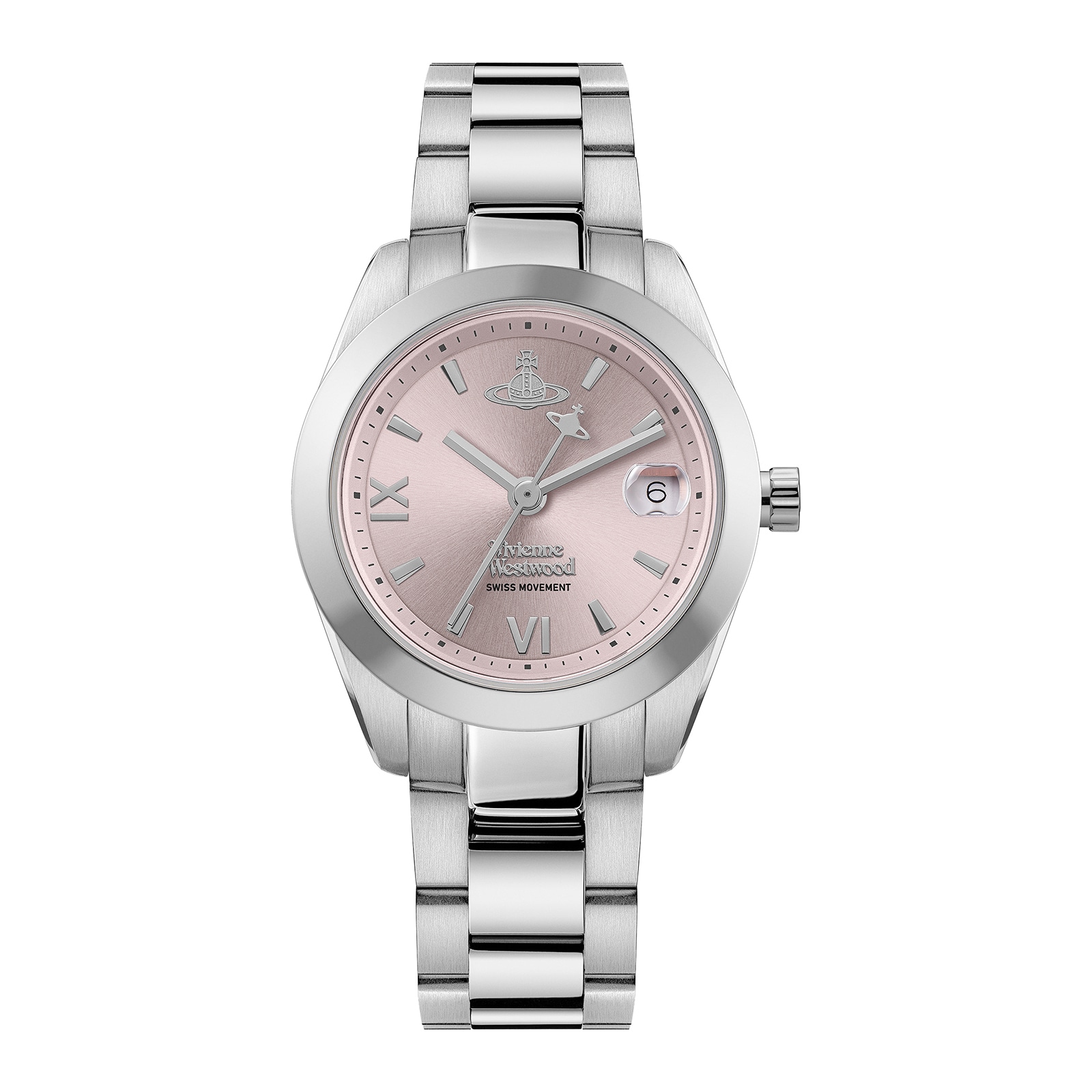 Vivienne Westwood Fenchurch Ladies Watch Pink 28mm VV292PKSL | Goldsmiths