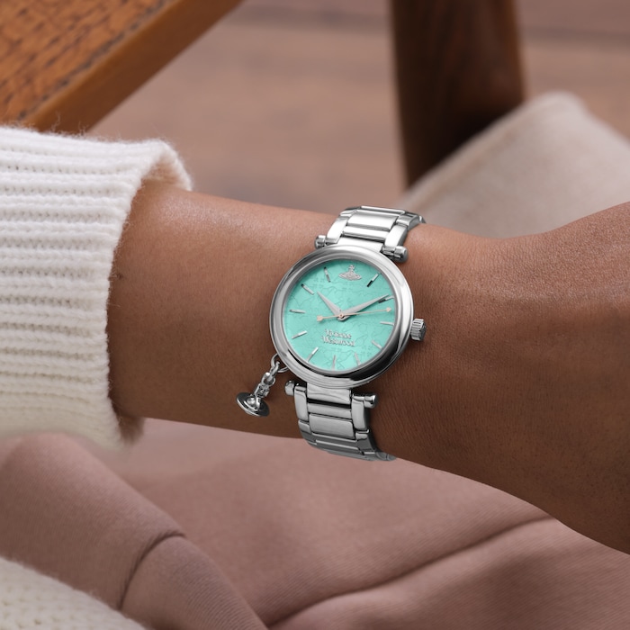Vivienne Westwood Orb Quartz 32mm Ladies Watch Blue