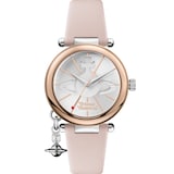 Vivienne Westwood Exclusive Orb Quartz Pink Strap & White Dial 32mm Ladies Watch