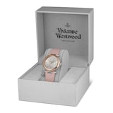 Vivienne Westwood Exclusive Orb Quartz Pink Strap & White Dial 32mm Ladies Watch