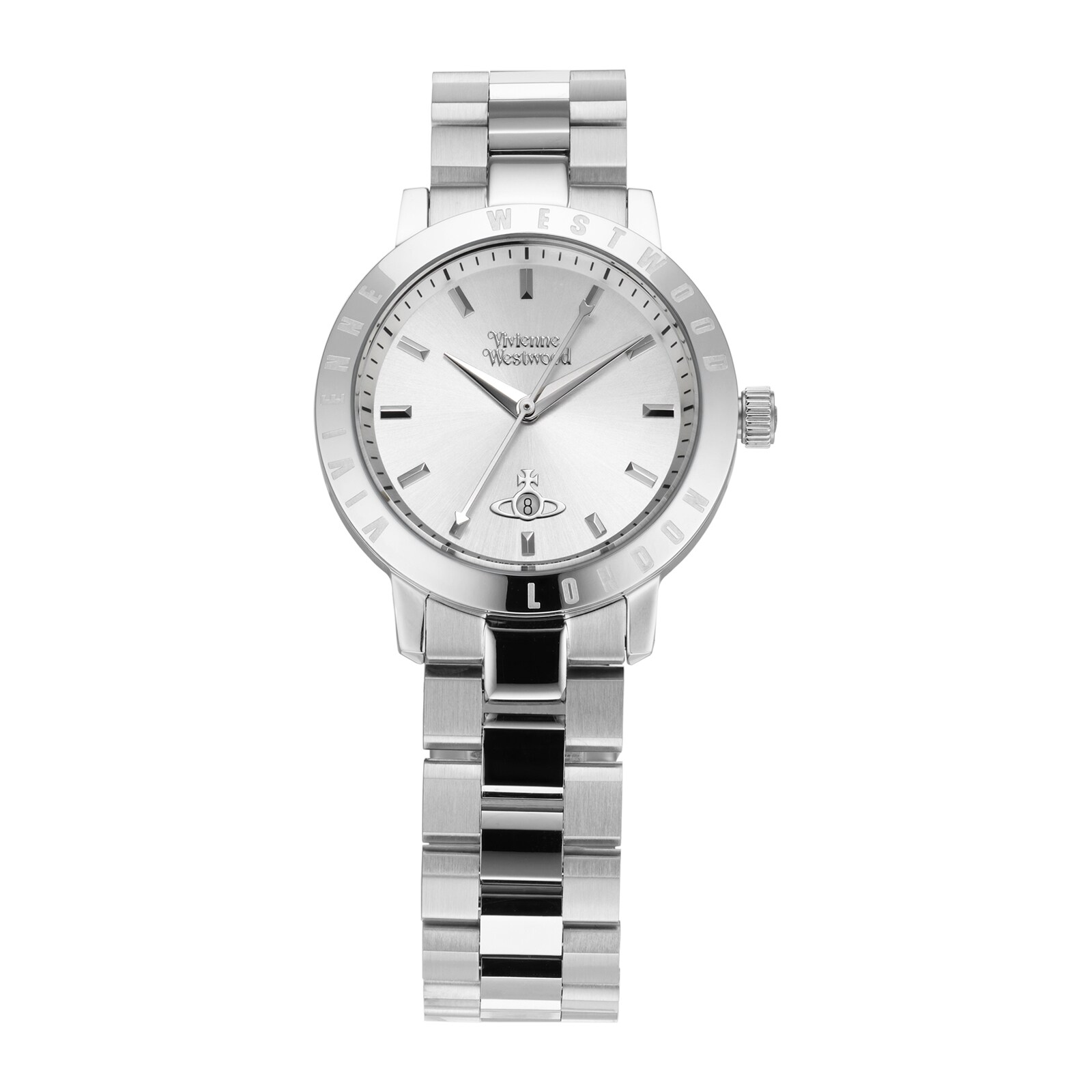 Vivienne Westwood Exclusive Bloomsbury Quartz Stainless Steel 34mm Ladies Watch