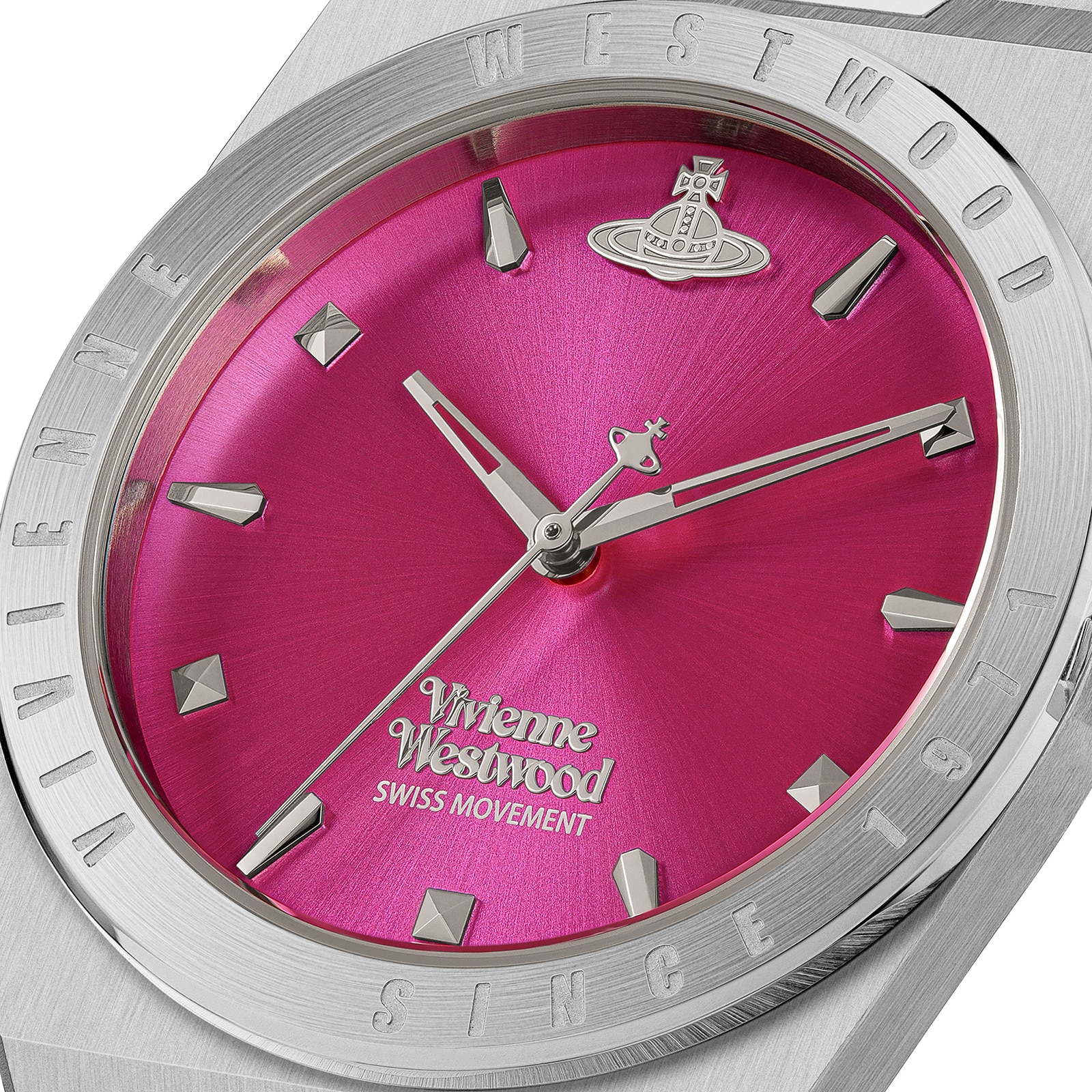 Vivienne Westwood Charterhouse 34mm Ladies Watch Pink The Watches Of Switzerland Group Exclusive