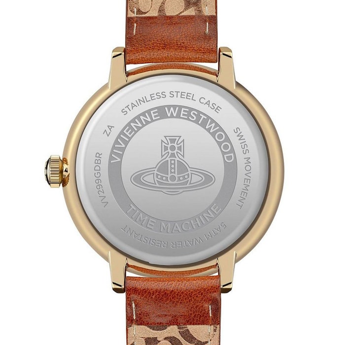 Vivienne Westwood Cavendish 48mm Ladies Watch Gold