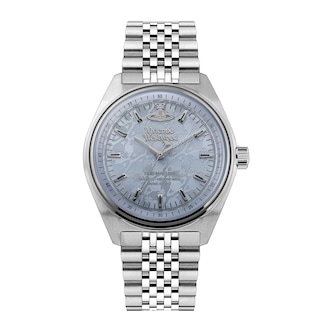 Vivienne Westwood Lady Sydenham 39mm Unisex Watch Blue Dial