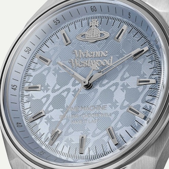 Vivienne Westwood Lady Sydenham 39mm Unisex Watch Blue Dial