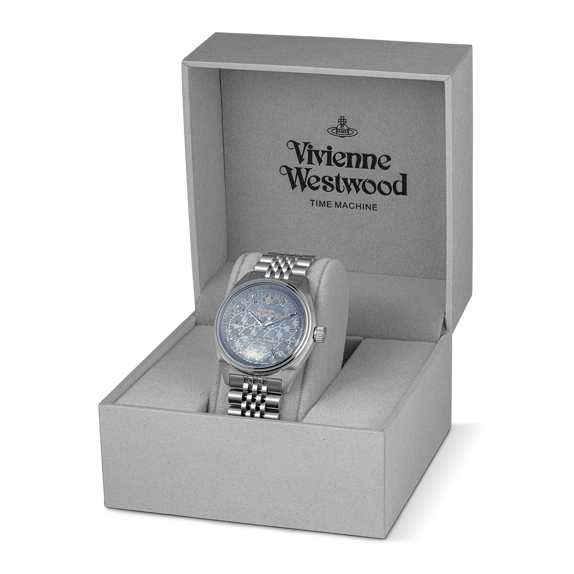 Vivienne Westwood Lady Sydenham 39mm Unisex Watch Blue Dial Vivienne Westwood Lady Sydenham 39mm Unisex Watch Blue Dial