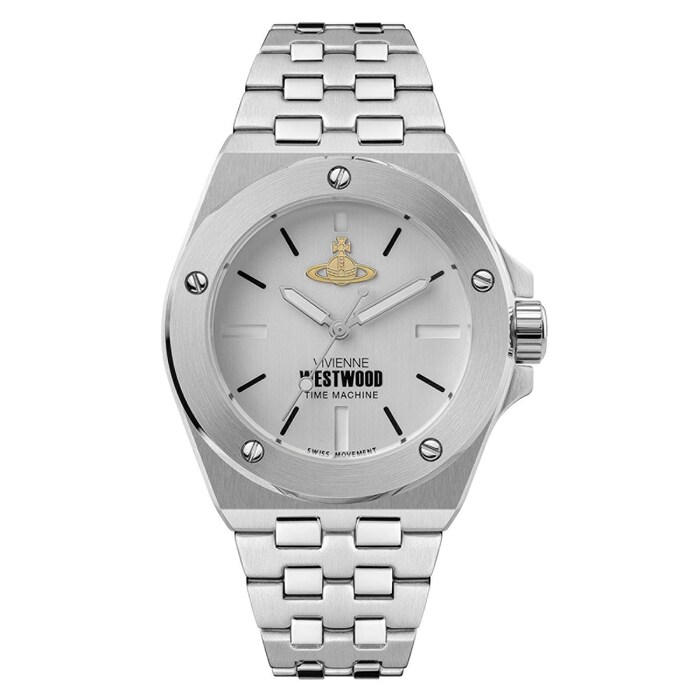 Vivienne Westwood Leamouth 41mm Unisex Watch Silver