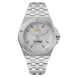 Vivienne Westwood Leamouth 41mm Unisex Watch Silver