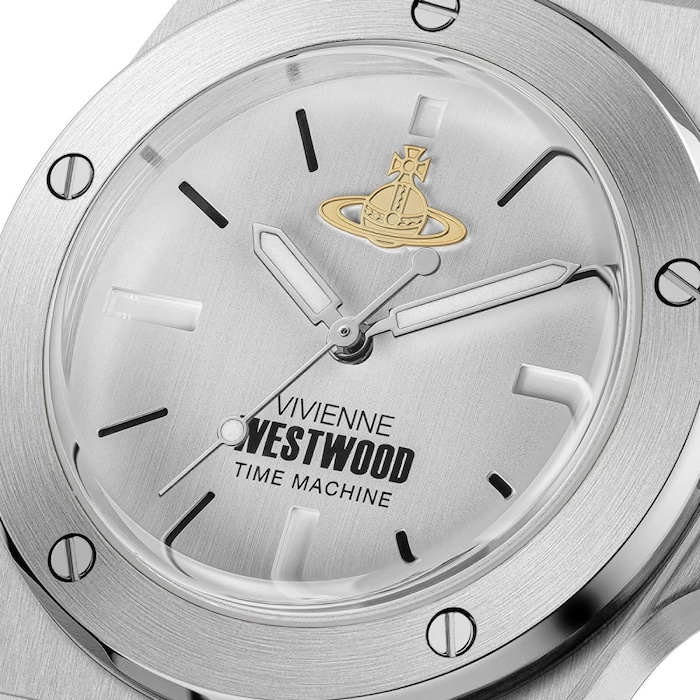 Vivienne Westwood Leamouth 41mm Unisex Watch Silver