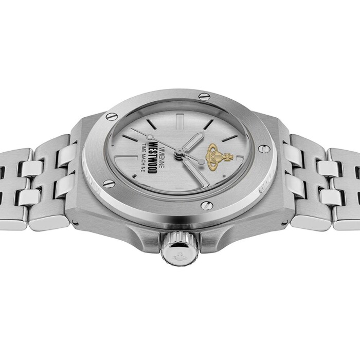 Vivienne Westwood Leamouth 41mm Unisex Watch Silver