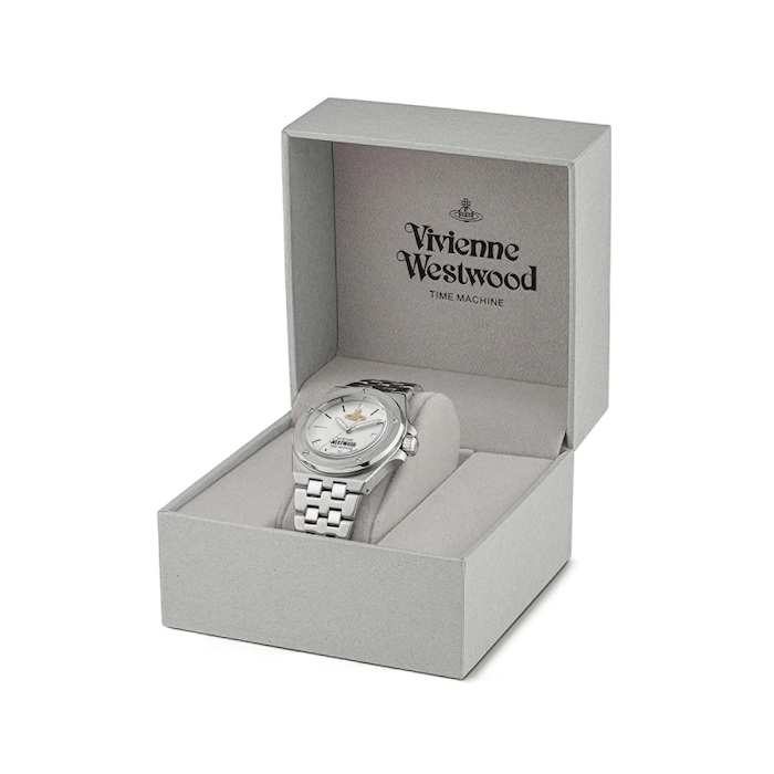 Vivienne Westwood Leamouth 41mm Unisex Watch Silver