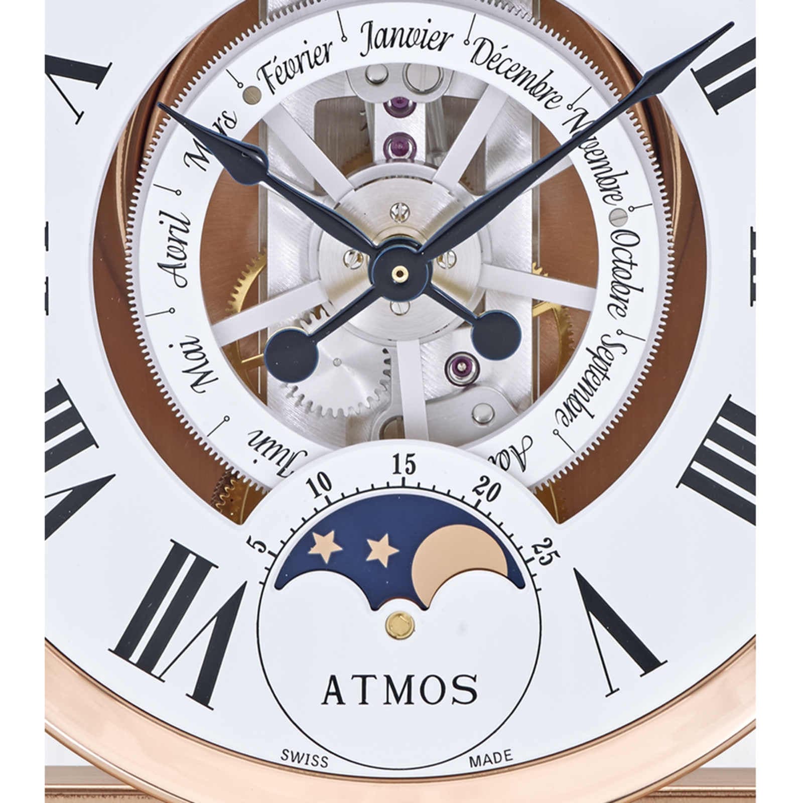 Jaeger LeCoultre Atmos Classique Moonphase Q5117201 Mappin and Webb