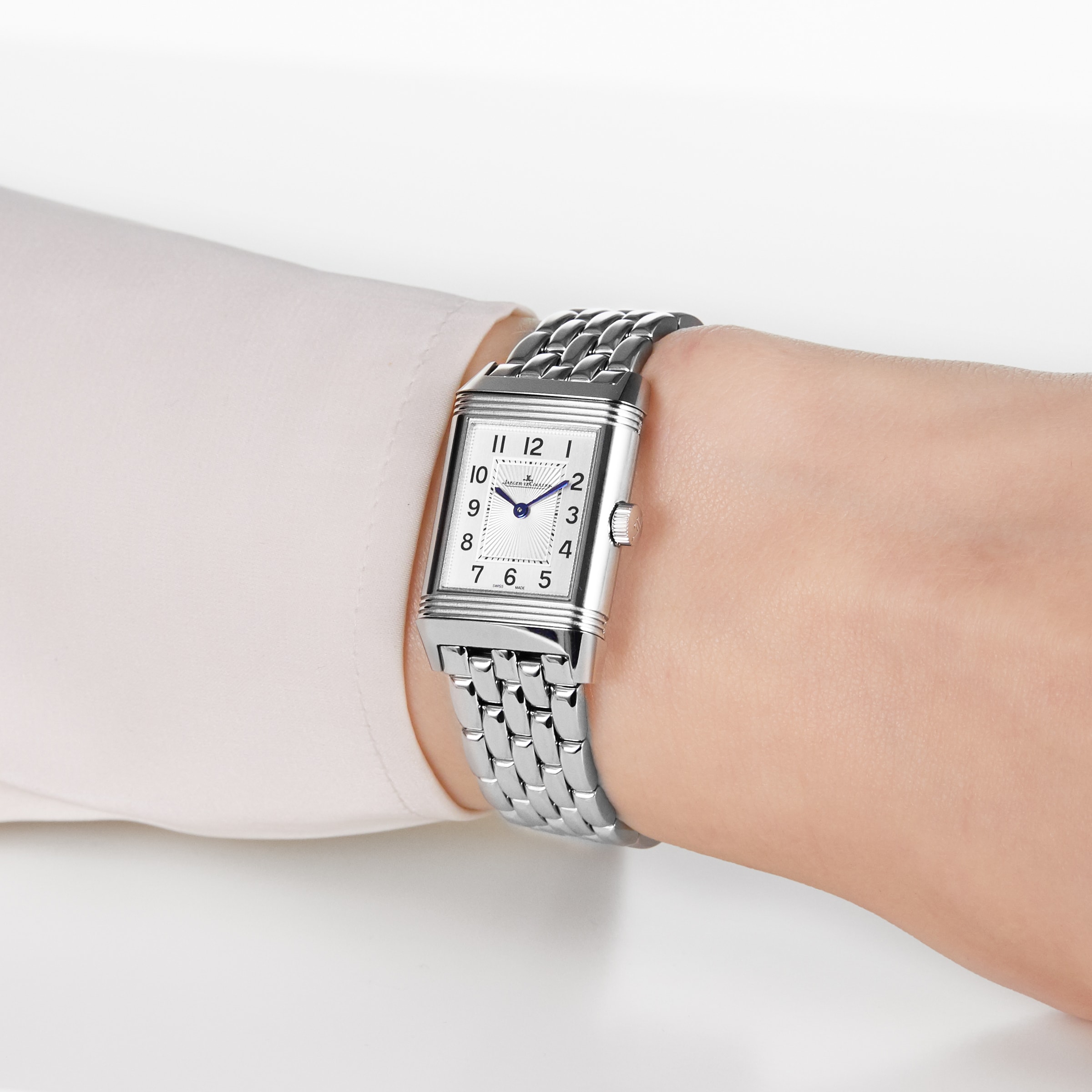 Jlc reverso 2025 steel bracelet