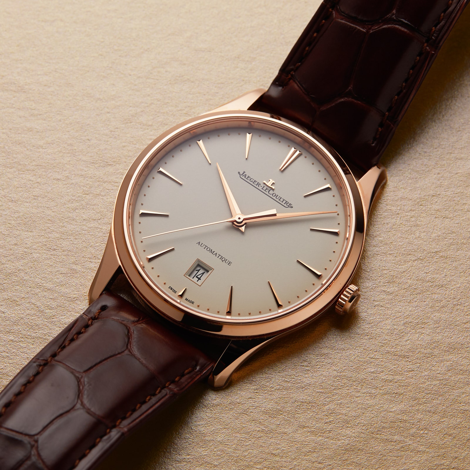 Jaeger lecoultre master on sale ultra thin date price