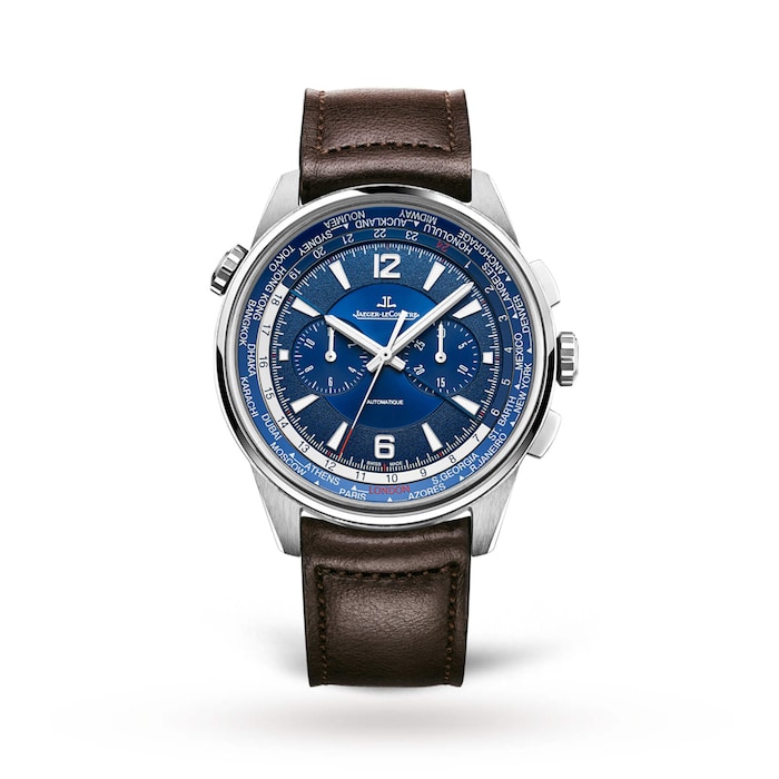 Jaeger-LeCoultre Polaris Chrono Worldtime Mens Watch