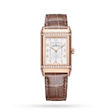 Jaeger-LeCoultre Reverso Classic Duetto Pink Gold Ladies Watch Automatic 40 x 24.4mm