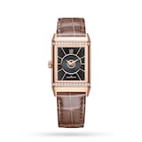 Jaeger-LeCoultre Reverso Classic Duetto Pink Gold Ladies Watch Automatic 40 x 24.4mm