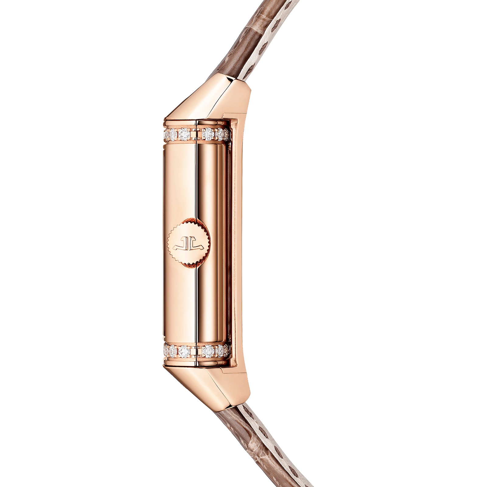 Jaeger-LeCoultre Reverso Classic Duetto Pink Gold Ladies Watch Automatic 40 x 24.4mm