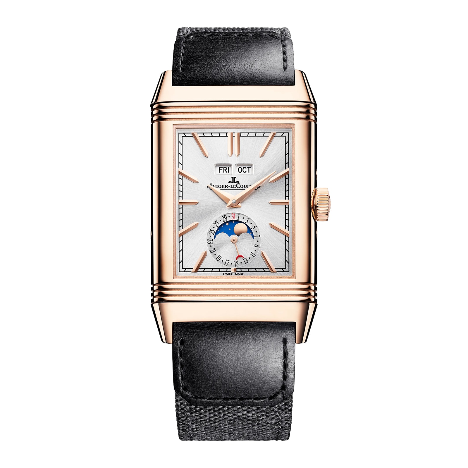 Jaeger LeCoultre Reverso Tribute Duoface Calendar 49.4mm X 29.9mm