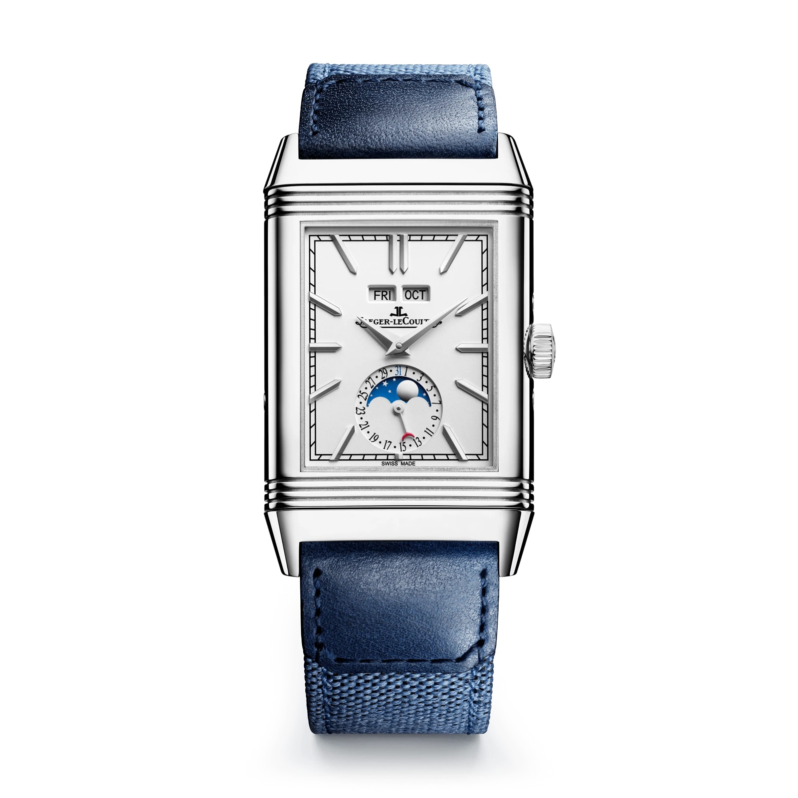 Jaeger-LeCoultre Reverso Tribute Duoface Calendar 49.4mm X 29.9mm Mens Watch Jaeger-LeCoultre Reverso Tribute Duoface Calendar 49.4mm X 29.9mm Mens Watch