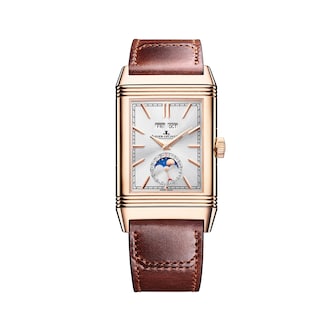 Jaeger-LeCoultre Reverso Tribute Duoface Calendar 49.4mm X 29.9mm Mens Watch Silver Jaeger-LeCoultre Reverso Tribute Duoface Calendar 49.4mm X 29.9mm Mens Watch Silver