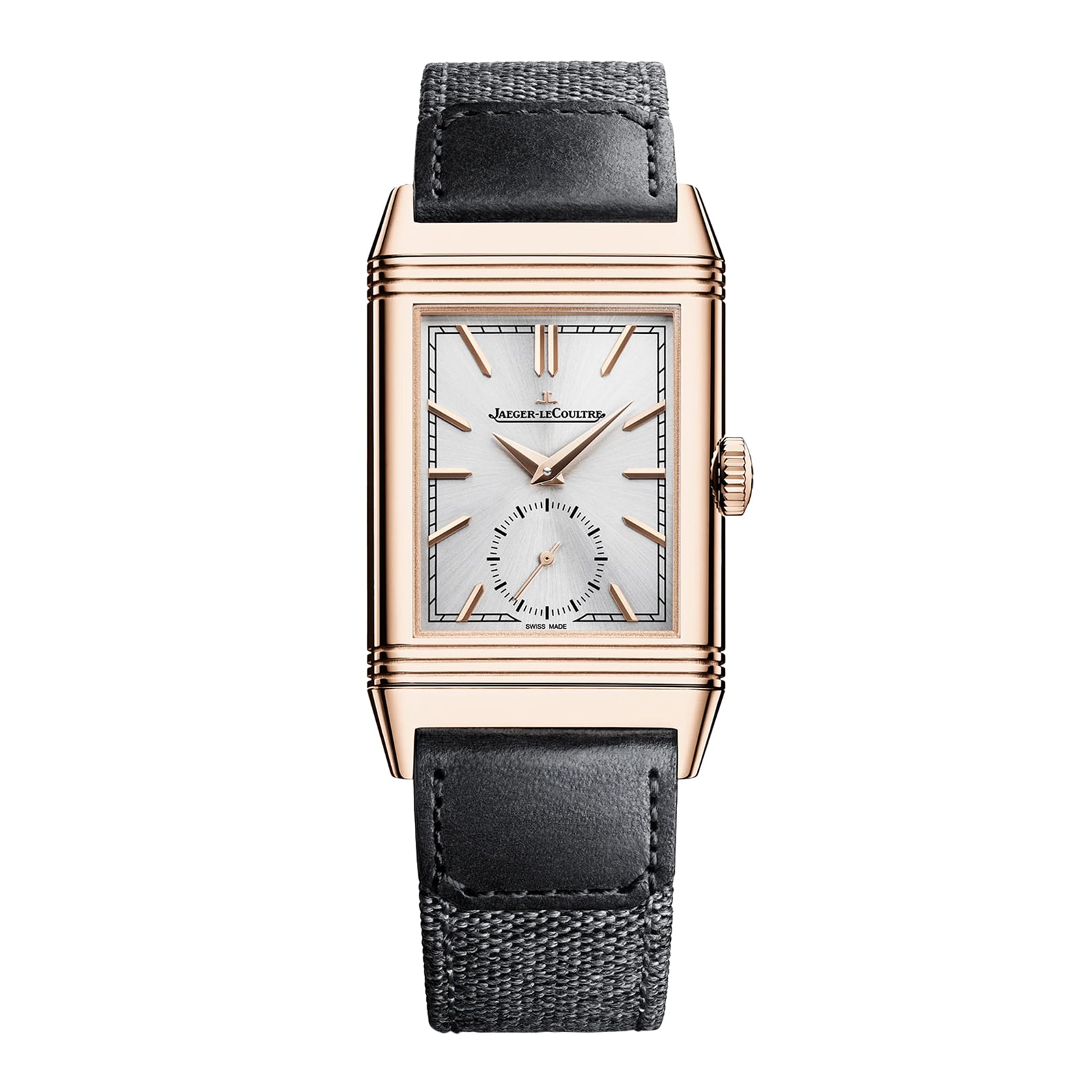 Jaeger LeCoultre Reverso Tribute Small Seconds 45.6 X 27.4mm Pink