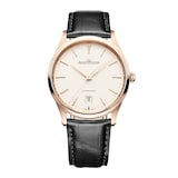 Jaeger-LeCoultre Master Ultra Thin Date 39mm Mens Watch Cream