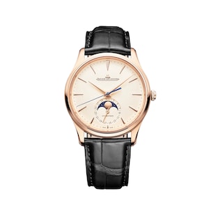 Jaeger-LeCoultre Master Ultra Thin Moon 39mm Mens Watch Cream