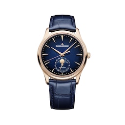 17631510 - Master Ultra Thin Moon 39mm Mens Watch Navy