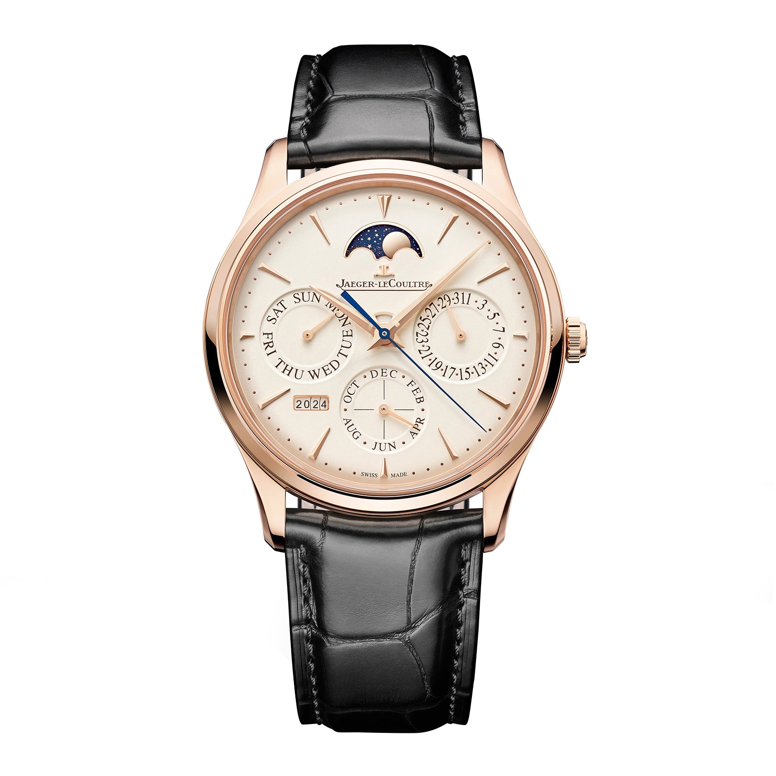 Jaeger-LeCoultre Master Ultra Thin Perpetual Calendar 39mm Automatic Pink Gold