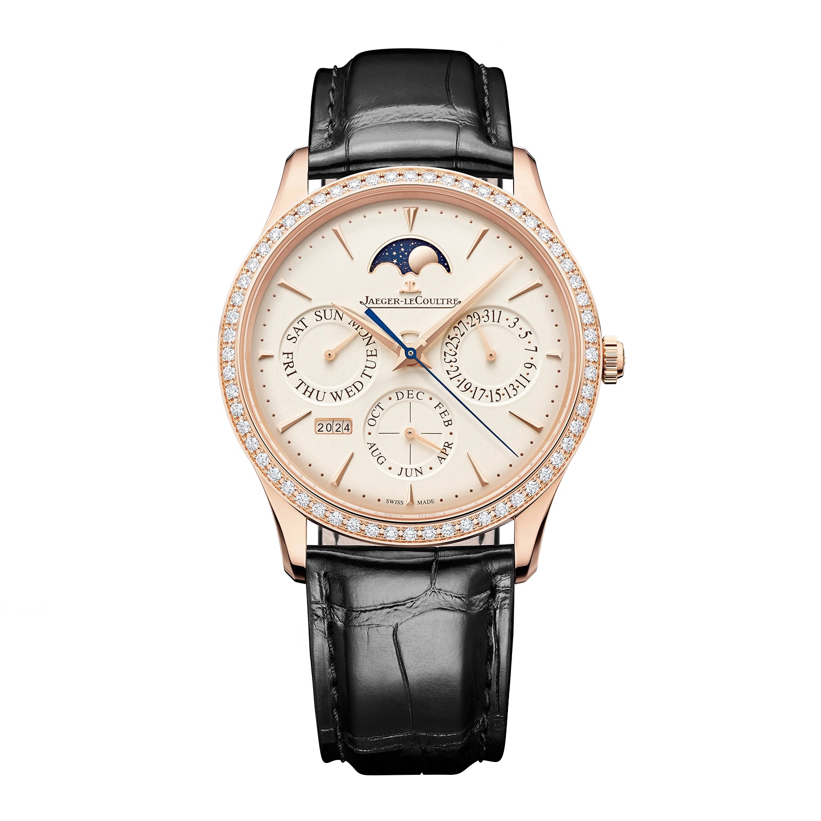 Jaeger-LeCoultre Master Ultra Thin Perpetual Calendar 39mm Automatic Pink Gold