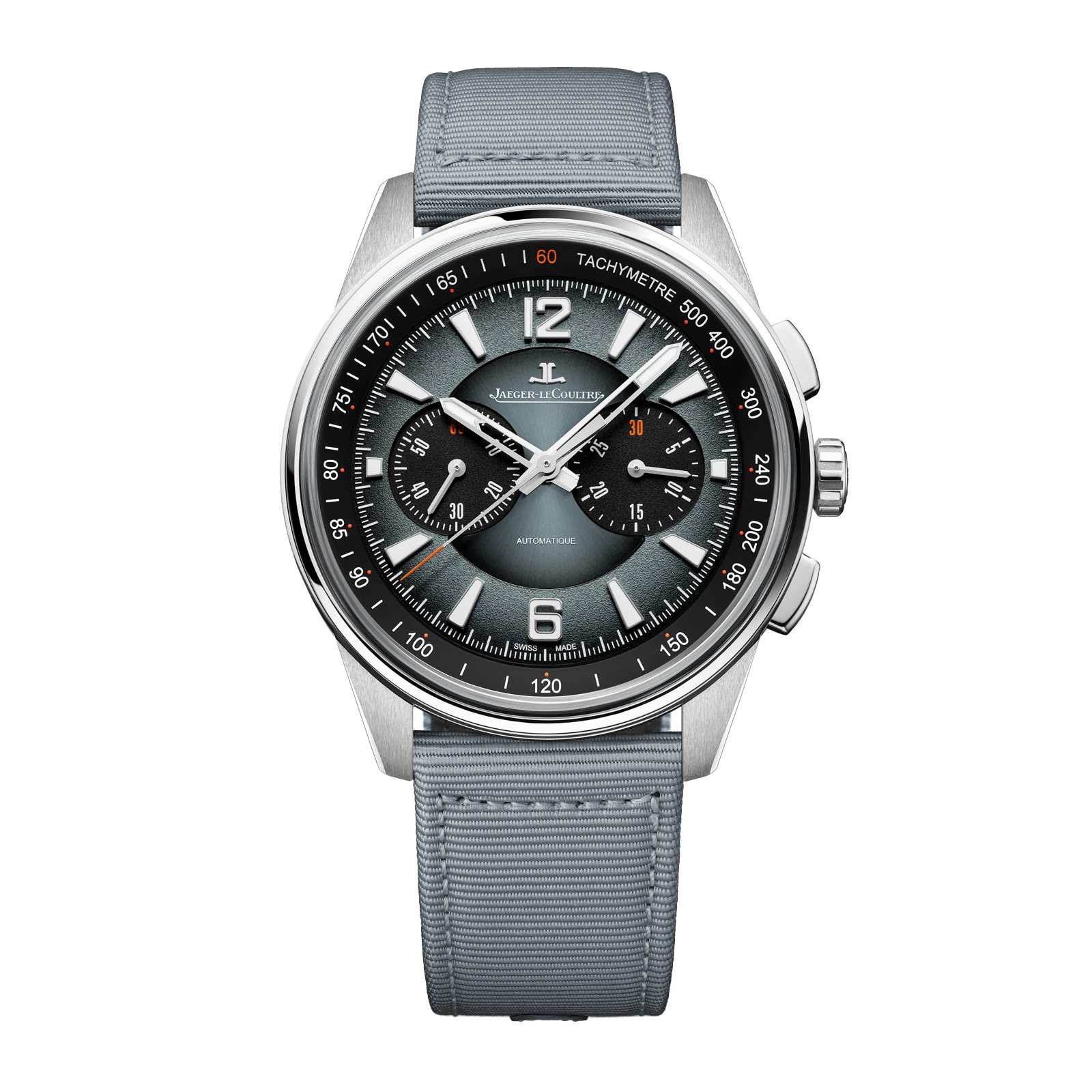 Jaeger-LeCoultre Polaris Chronograph 42mm Mens Watch Grey
