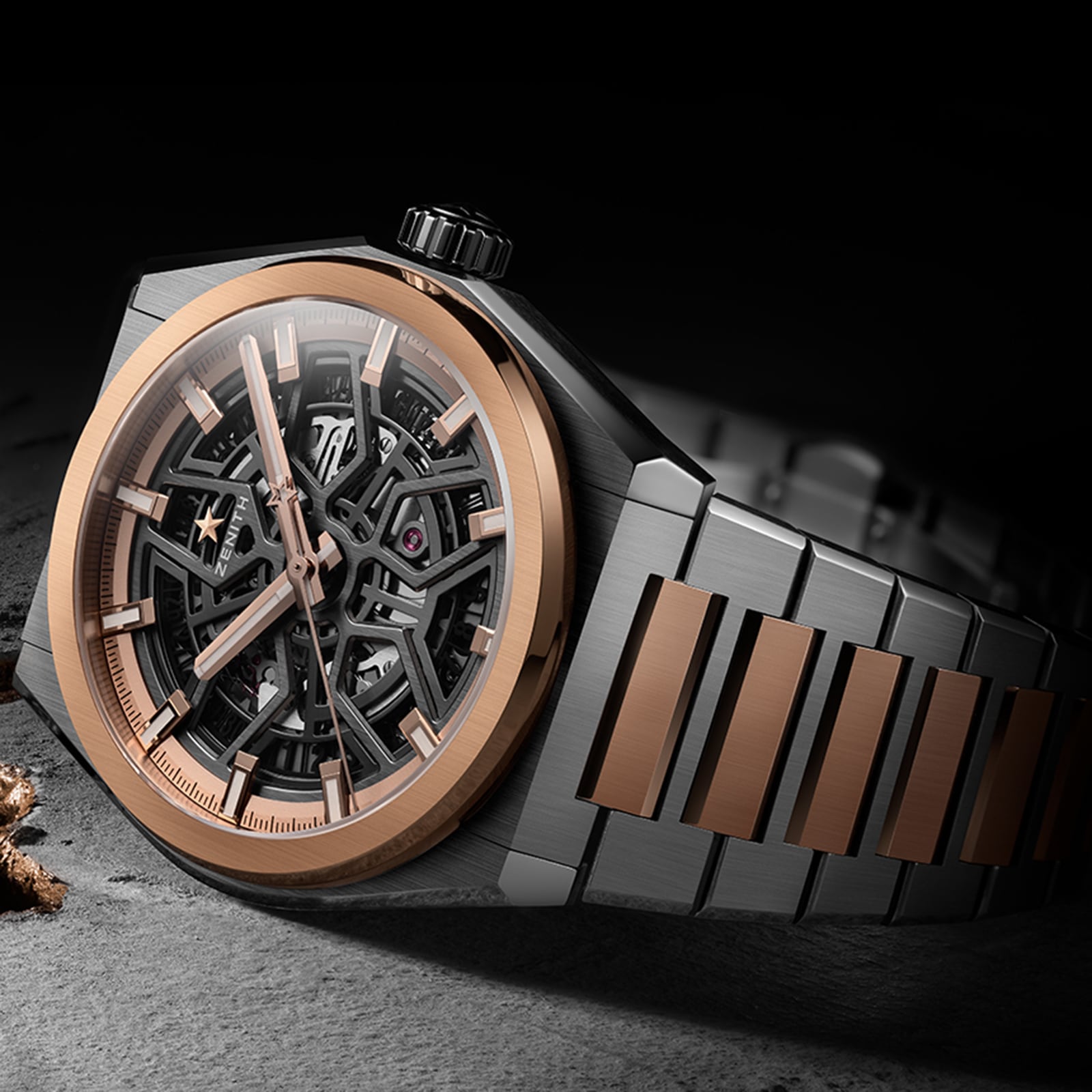 Zenith defy 2024 classic rose gold