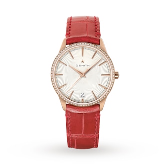 Zenith Elite Classic 36mm Ladies Watch Silver