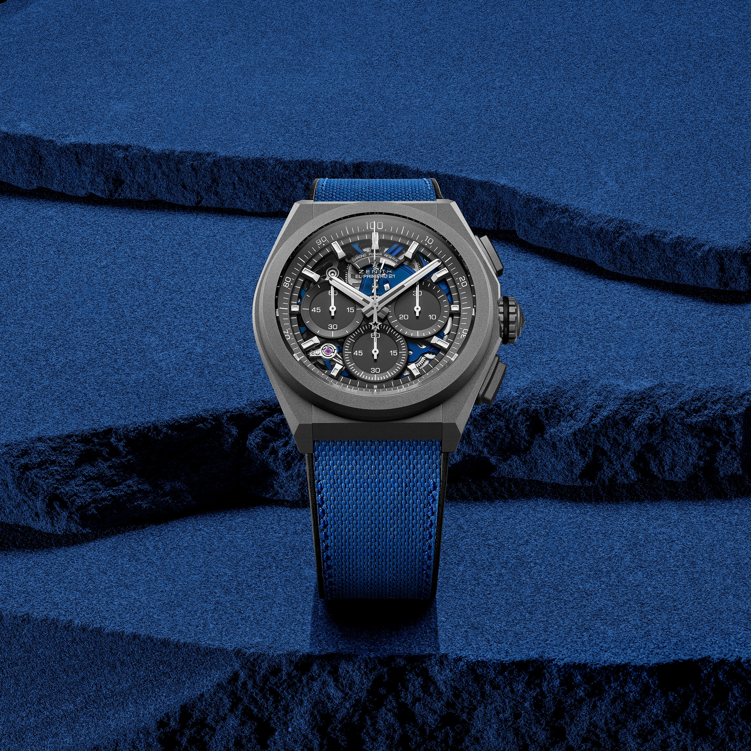 Zenith blue online dial